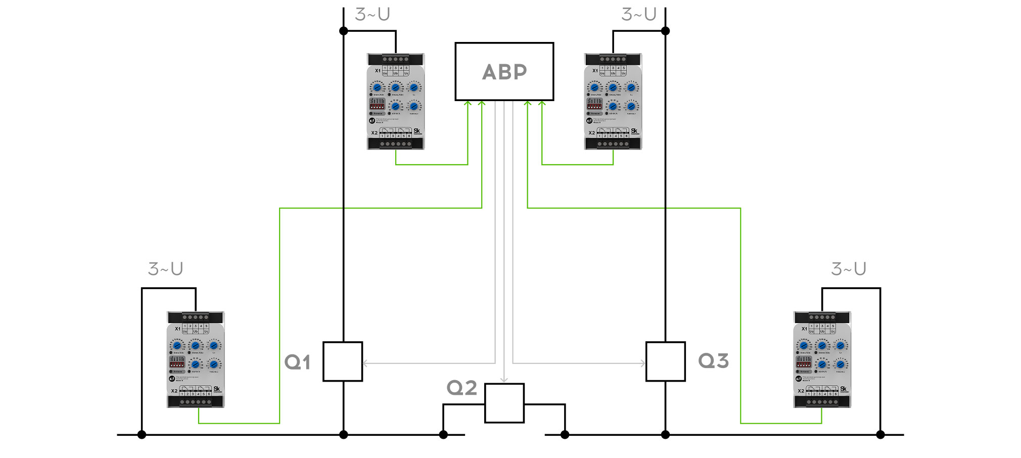 Контроль превышения напряжения