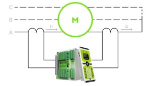 Работа дифференциальной защиты при насыщении трансформатора тока